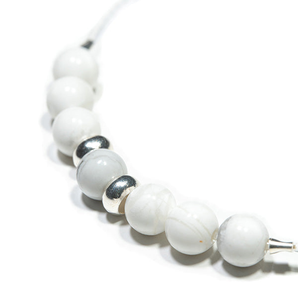 bracelet artisanal bulle de vie howlite