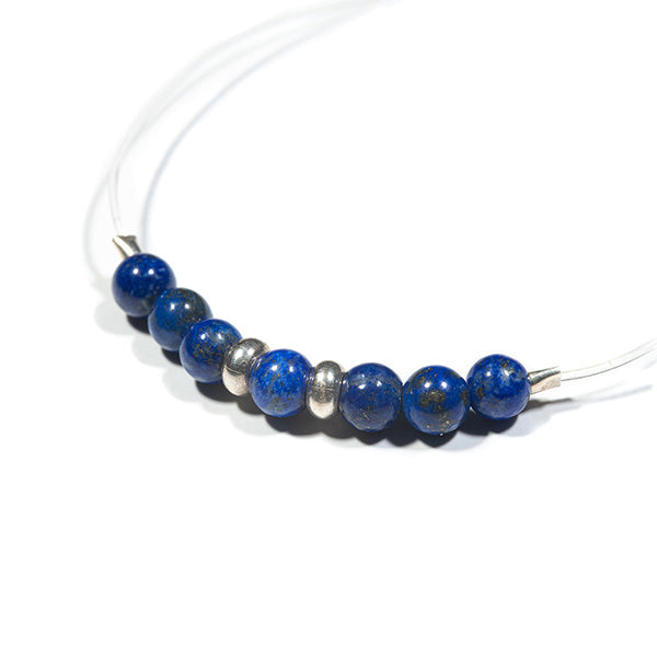 Bracelet artisanal bulle de vie lapis lazuli